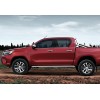 Окантовка стекол (4 шт, нерж) для Toyota Hilux 2015+