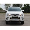 Передній захист WT023 (нерж) для Toyota Hilux 2015+