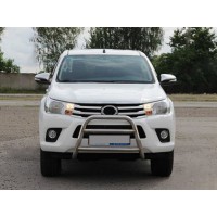 Передній захист WT023 (нерж) для Toyota Hilux 2015+