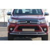 Передній захист ST016 (нерж) для Toyota Hilux 2015+