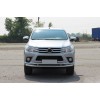 Передній захист ST016 (нерж) для Toyota Hilux 2015+