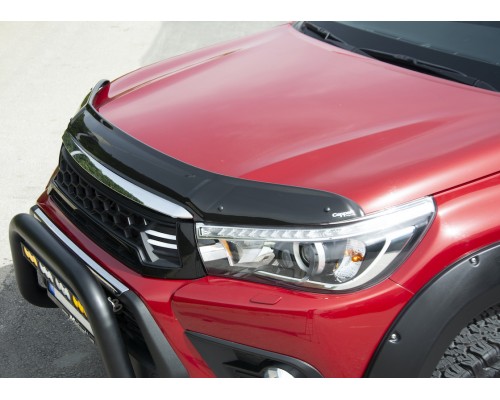 Дефлектор капота (EuroCap) для Toyota Hilux 2015+ - 64838-11