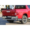 Задня дуга AK005-2 (нерж.) для Toyota Hilux 2015+