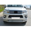 Передній ус подвійний Vegas (нерж) d76/42 мм для Toyota Hilux 2015+
