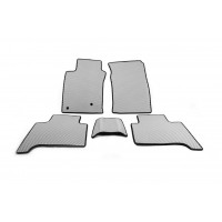 Коврики EVA (2 ряда, Серый) для Toyota Land Cruiser Prado 120