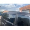 Рейлінги Чорні турецькі Металеві ніжки для Toyota Land Cruiser Prado 120