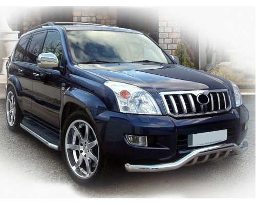 Передня дуга ST011 (нерж.) для Toyota Land Cruiser Prado 120 - 79291-11