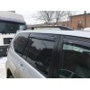 Рейлінги Чорні турецькі Металеві ніжки для Toyota Land Cruiser Prado 120