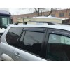 Рейлінги Чорні турецькі Металеві ніжки для Toyota Land Cruiser Prado 120
