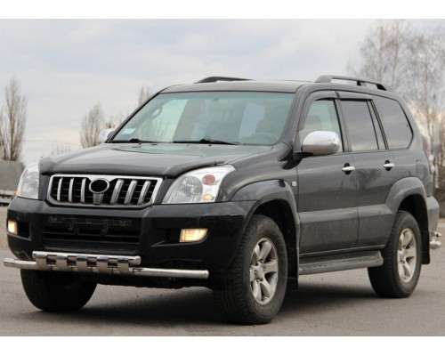 Передня дуга ST015 (нерж.) Toyota Land Cruiser Prado 120