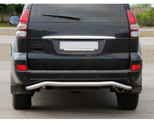 Задній захист AK008 для Toyota Land Cruiser Prado 120
