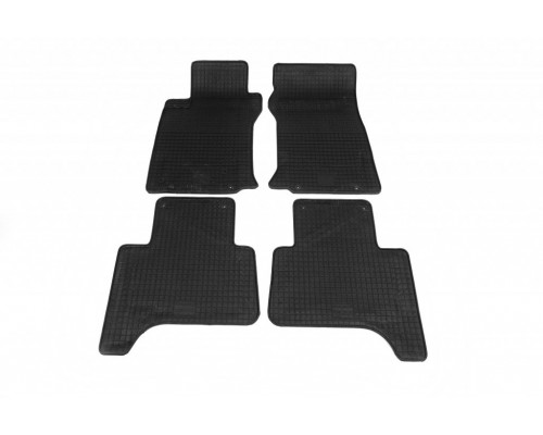 Резиновые коврики Polytep (4 шт, резина) для Toyota Land Cruiser Prado 120 - 79665-11