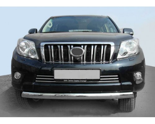 Передня дуга ST008 (нерж.) для Toyota Land Cruiser Prado 120