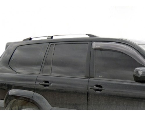 Рейлінги Хром турецькі Металеві ніжки для Toyota Land Cruiser Prado 120