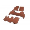 Коврики EVA (3 ряда, Коричневый) для Toyota Land Cruiser Prado 120
