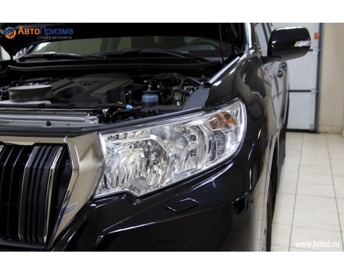 Вії на фари (2 шт, для рефлекторної) для Toyota Land Cruiser Prado 150 - 64130-11
