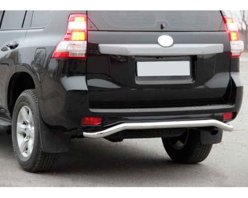Задня дуга AK008 (нерж) для Toyota Land Cruiser Prado 150
