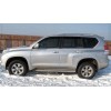 Рейлінги оригінальний дизайн (Сірі, 2 шт) для Toyota Land Cruiser Prado 150 - 62411-11
