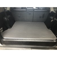 Коврик багажника 7 местный (EVA, черный) для Toyota Land Cruiser Prado 150