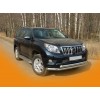 Передній захист ST014 (нерж) 70/42 мм для Toyota Land Cruiser Prado 150