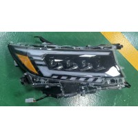 Передняя оптика Lexus-design 4-LED V2 (2017-2025, 2 шт) для Toyota Land Cruiser Prado 150