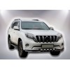 Передній захист F3-31 (нерж) для Toyota Land Cruiser Prado 150