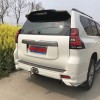 Спойлер вставка (поверх родного) Белый цвет для Toyota Land Cruiser Prado 150 - 60913-11
