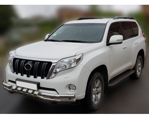 Передній захист F3-31 (нерж) для Toyota Land Cruiser Prado 150