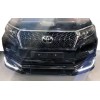 Накладки на передній та задній бампер Modelista V3-LED (2017-) Чорний колір для Toyota Land Cruiser Prado 150 - 61153-11