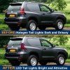 Задние фонари Dragon V2 (2017-2025, 2 шт) для Toyota Land Cruiser Prado 150