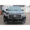 Накладки на передній та задній бампер TRD (2017-) Чорний колір для Toyota Land Cruiser Prado 150 - 60906-11