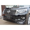 Накладки на передній та задній бампер TRD (2017-) Чорний колір для Toyota Land Cruiser Prado 150 - 60906-11