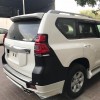 Хром планка над номером (дизайн 2018) Хром планка -2021 пластиковая накладка для Toyota Land Cruiser Prado 150 - 62406-11