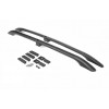 Рейлінги турецький дизайн (Чорні, 2 шт) Пластикові ніжки для Toyota Land Cruiser Prado 150 - 63996-11