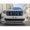 Накладки на передній та задній бампер TRD (2017-) Чорний колір для Toyota Land Cruiser Prado 150 - 60906-11