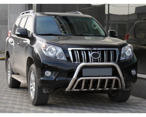 Кенгурятник WT002 (нерж) для Toyota Land Cruiser Prado 150