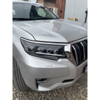 Передняя оптика Lexus-design 4-LED (2017-2021, 2 шт) для Toyota Land Cruiser Prado 150