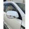 Полоски на зеркала (2 шт, хром) для Toyota Land Cruiser Prado 150 - 60607-11