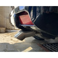 Насадка на глушник (нерж) для Toyota Land Cruiser Prado 150
