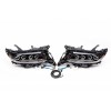 Передняя оптика Lexus-design 4-LED (2017-2021, 2 шт) для Toyota Land Cruiser Prado 150 - 60597-11