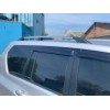 Рейлінги турецький дизайн (Хром, 2 шт.) Металеві ніжки для Toyota Land Cruiser Prado 150 - 63998-11