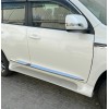Боковые пороги GX-style (2 шт., алюминий) Белый цвет для Toyota Land Cruiser Prado 150 - 61328-11