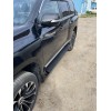 Бічні пороги GX-style (2 шт., Алюміній) Чорний колір для Toyota Land Cruiser Prado 150 - 61329-11