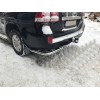 Задні куточки AK003 (2 шт, нерж) для Toyota Land Cruiser 200