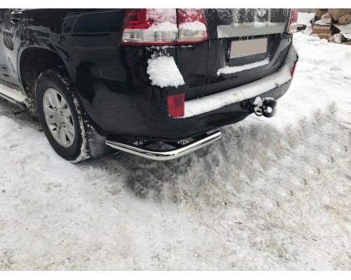 Задні куточки AK003 (2 шт, нерж) для Toyota Land Cruiser 200
