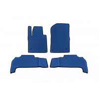 Полиуретановые коврики (2007-2012, EVA, Синий) для Toyota Land Cruiser 200