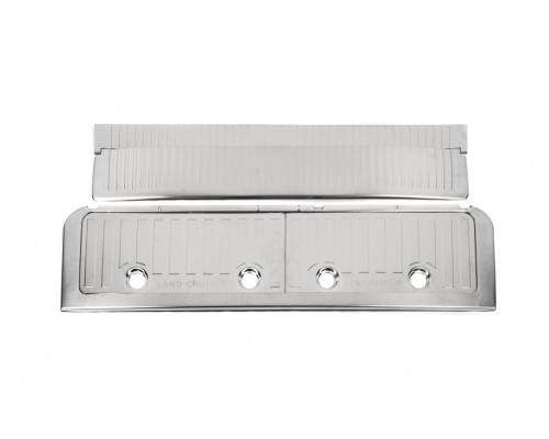 Комплект вставок в багажник (нержавейка) для Toyota Land Cruiser 200