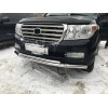 Передня дуга ST014 (2007-2015 нерж.) 60мм на 60мм для Toyota Land Cruiser 200