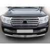 Toyota Land Cruiser 200 Передняя дуга ST014 (2007-2015 нерж.) 60мм на 42мм - 65212-11
