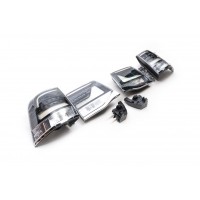Задняя оптика 2016-2021 (Executive Black) для Toyota Land Cruiser 200